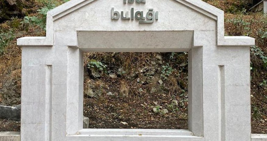 İsa Bulağı tam bərpa edildi - FOTO