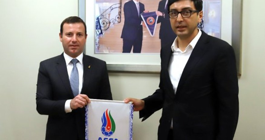 Первая встреча Фарида Гаибова на посту министра… с Эльханом Мамедовым