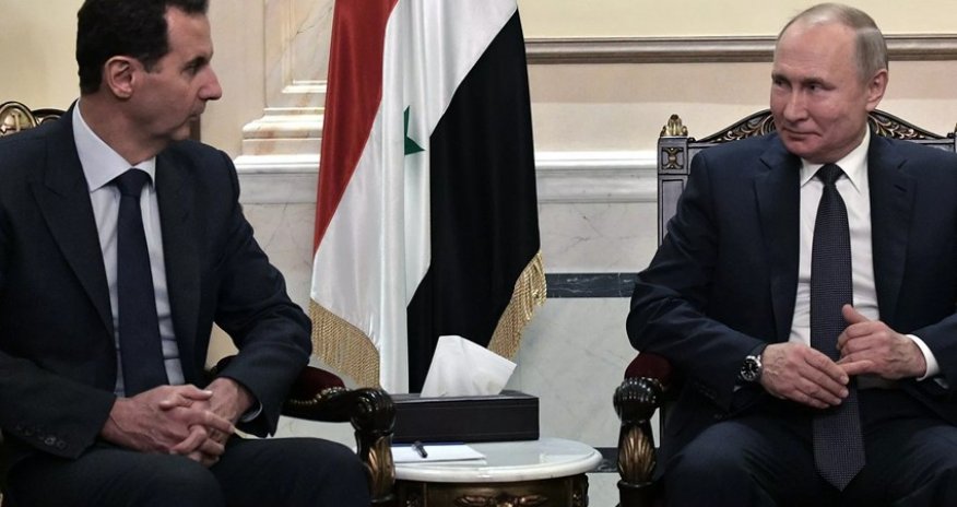 Bashar al-Assad meets with Putin in Moscow