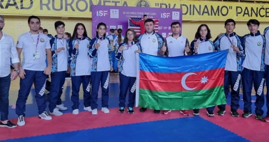 Азербайджанские школьники завоевали медали в Белграде