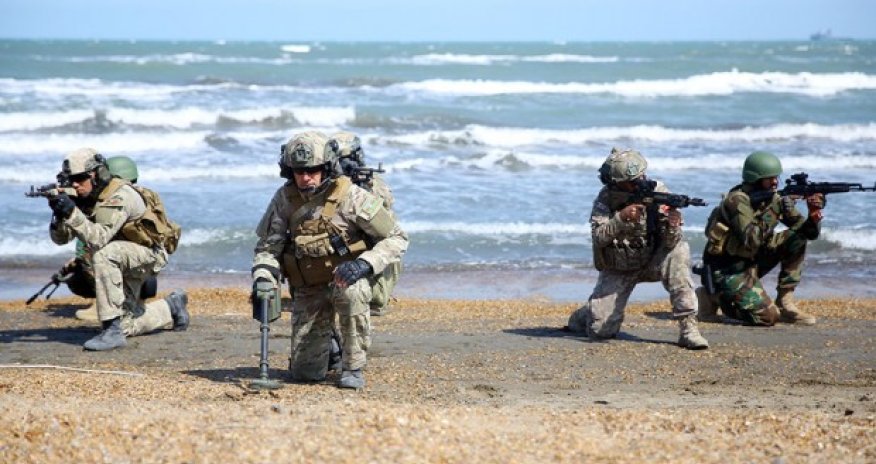 Azərbaycan, Türkiyə və Pakistan xüsusi təyinatlıları tapşırıqları icra edir - VİDEO