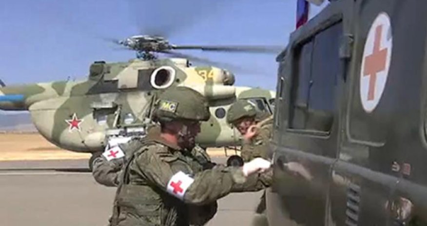 Rus sülhməramlılar üçtərəfli bəyanatı pozub - VİDEO