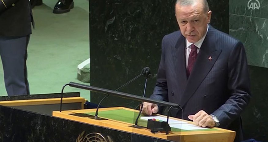 Ərdoğan BMT-dəki çıxışında Azərbaycandan danışdı