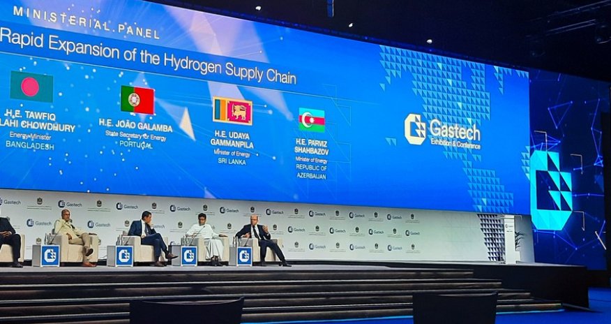 Парвиз Шахбазов выступил на конференции Gastech 2021 в Дубае