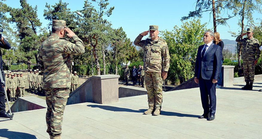 Şuşada şəhidlərimiz belə anıldı - Fotolar