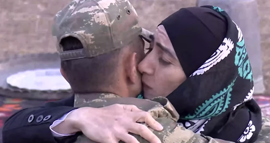 Şəhid anaları Cıdır düzündə duyğulu anlar yaşadı - Video