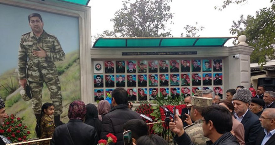 Daha bir şəhidimizin anım günü... - Fotolar