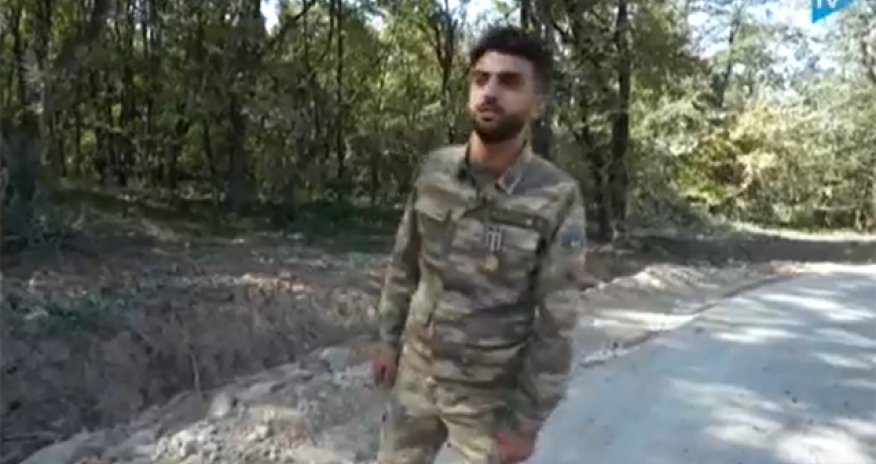 Qazilərimiz yenidən döyüşdükləri məkanlarda - Video