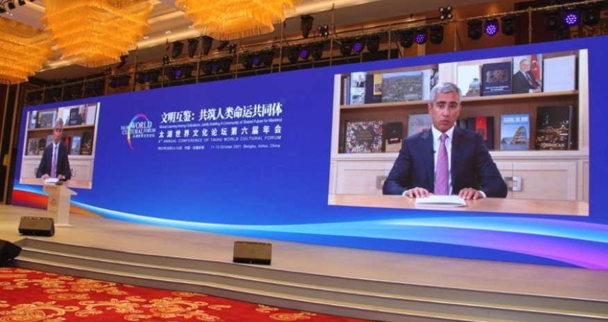 İlham Əliyevdən Tayhu Dünya Mədəniyyət Forumunun iştirakçılarına müraciət