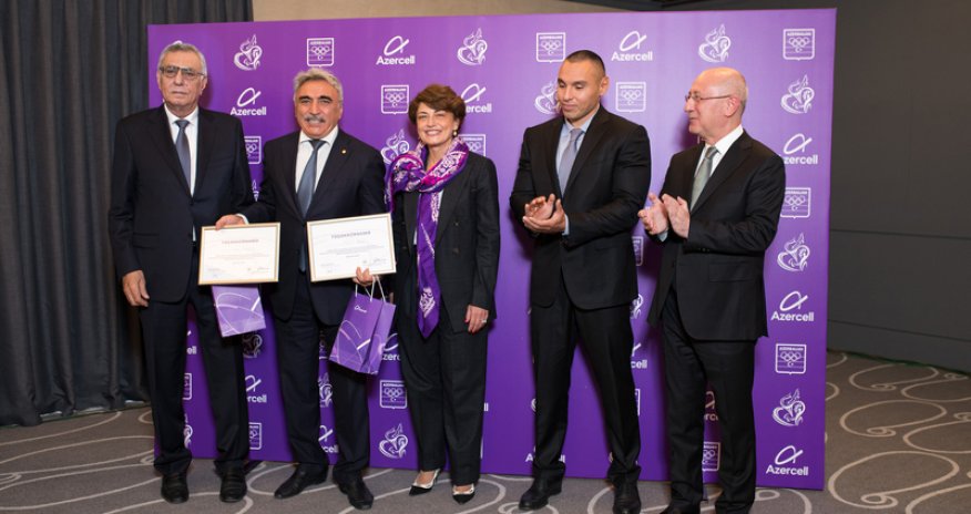 Azercell awards Tokyo Olympics 2020 winners