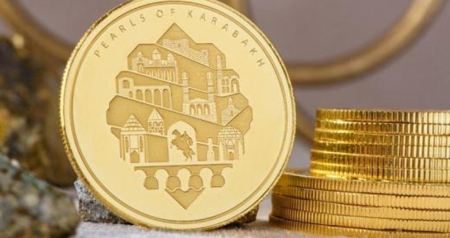 AzerGold выпустило серию золотых монет, посвященную победе Азербайджана во II Карабахской войне