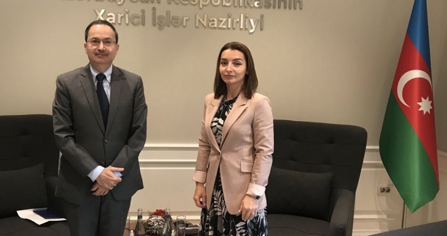 Leyla Abdullayeva meets with Pakistan's ambassador to Azerbaijan
