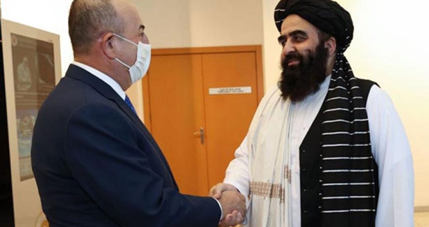 Çavuşoğlu “Taliban”ın heyəti ilə görüşdü - Nələrdən danışdılar?