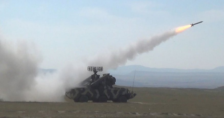 Hava Hücumundan Müdafiə bölmələrinin döyüş atışları keçirilir