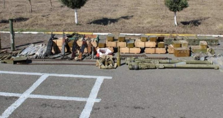 Düşmənin Füzulidə atıb qaçdığı silah-sursatın sayı açıqlandı