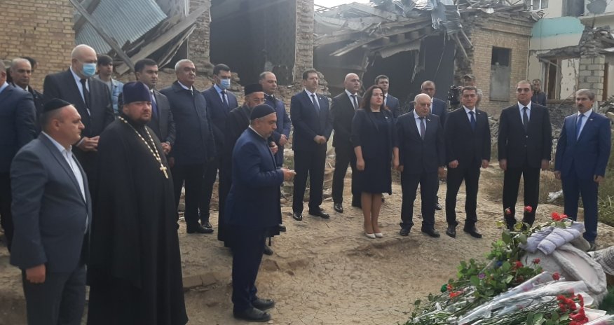 Gəncədə terror qurbanları anıldı