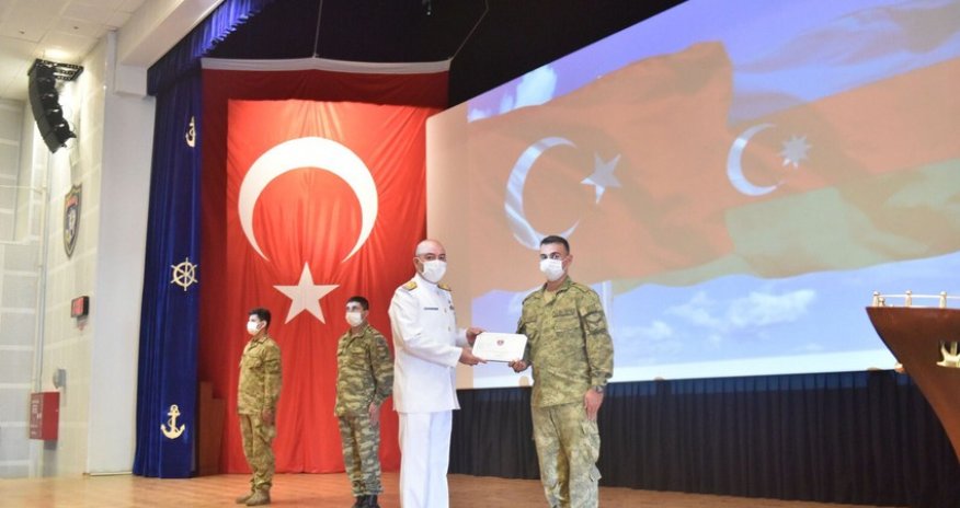 Azerbaijani Navy sailors complete courses in Turkey