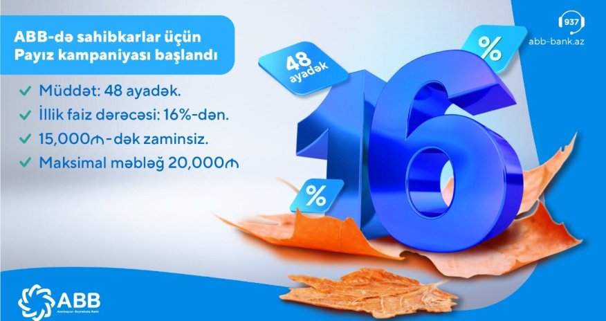 Осенняя кампания банка АВВ для малых предпринимателей!