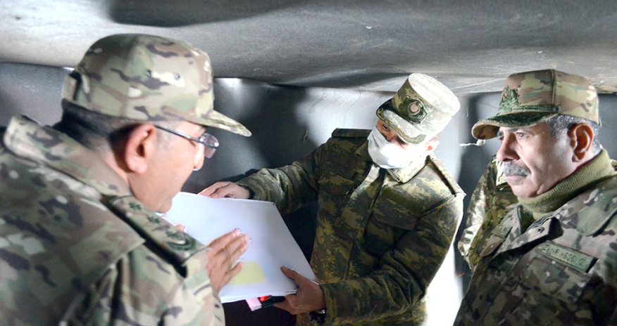 Zakir Həsənov Kəlbəcər və Laçındakı döyüş mövqelərinə baxış keçirdi - Video