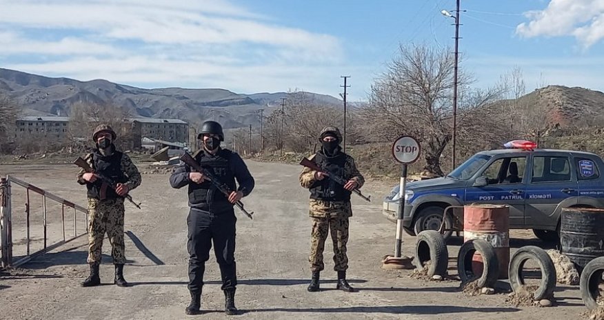 Gubadli police find weapons abandoned by retreating Armenians