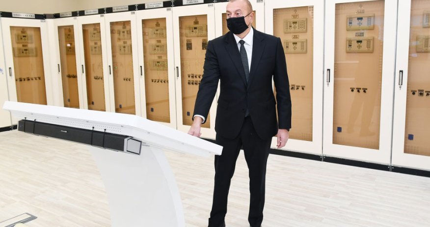 “Qubadlı” yarımstansiyasının açılışı oldu - Fotolar