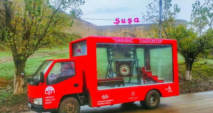 Carpet woven in Karabakh for first time since liberation of Shusha