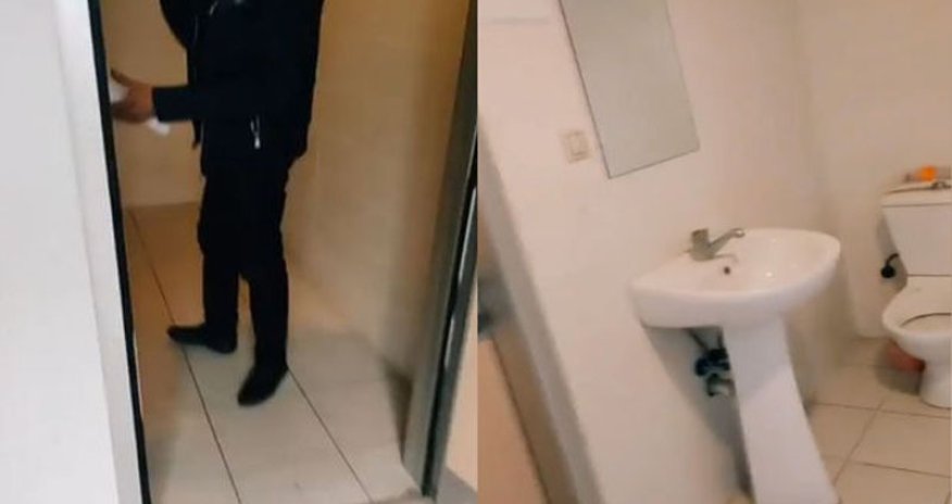 Həkimin qəbuluna getmək üçün tualetdən keçmək lazımdır - VİDEO