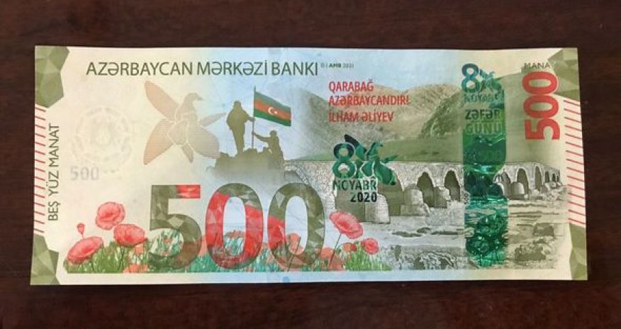 500 manatlıq xatirə pul nişanları dövriyyəyə buraxıldı - Fotolar