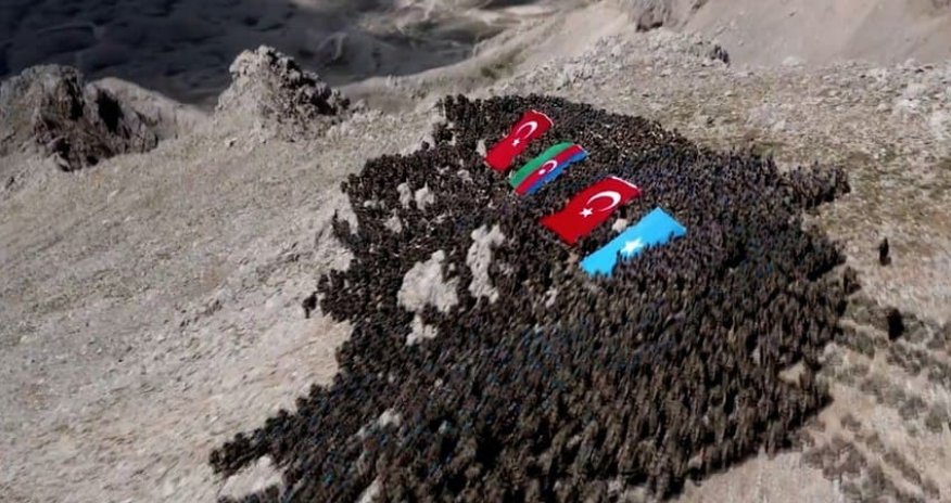 Türkiyə və Azərbaycan hərbçiləri Davraz dağının zirvəsini belə fəth etdi - VİDEO