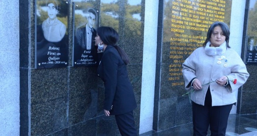 Naftalanda Zəfər Günü qeyd olundu - Fotolar