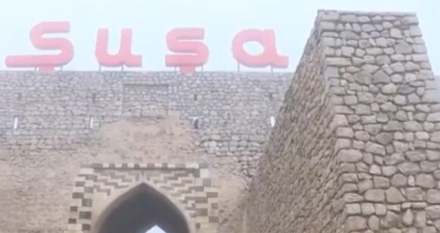 TRT Şuşadan reportaj hazırladı - Video