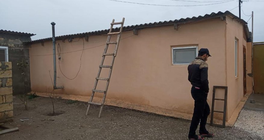 Neftçalada müharibə iştirakçısı qollarını kəsib? - Açıqlama