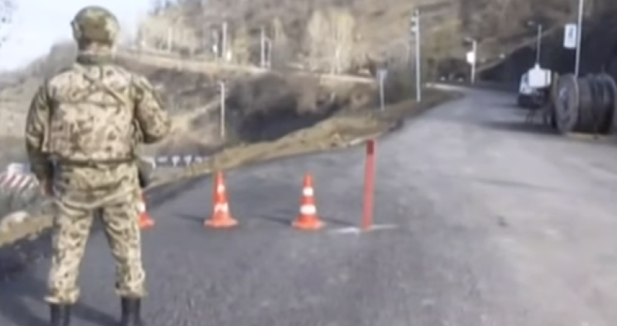 Şuşada terrorçunun qumbara partlatdığı yerdən yeni görüntülər - Video