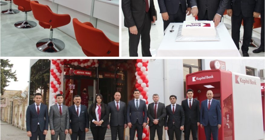 Kapital Bank представил обновленный филиал «Агстафа»