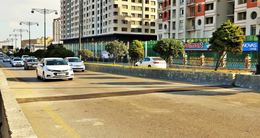 Bu yoldakı məhdudiyyət götürülüb- FOTOLAR