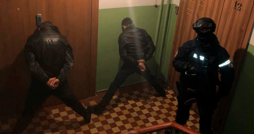 Ukraynada silahlı dəstənin başçısı olan erməni saxlanıldı