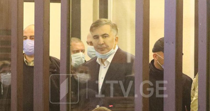 Saakaşvilinin məhkəməsi başa çatdı - Fotolar + Yenilənib