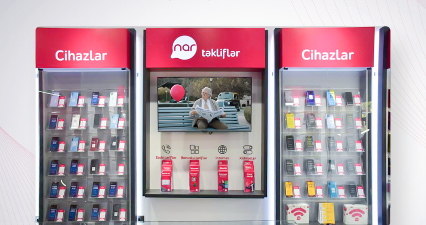 Nar introduced renewed store in Gakh