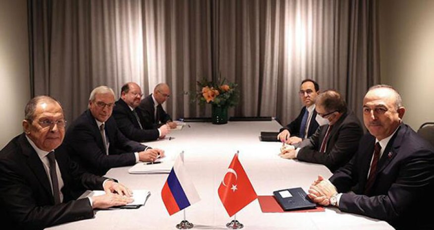 Çavuşoğlu ilə Lavrov görüşdü