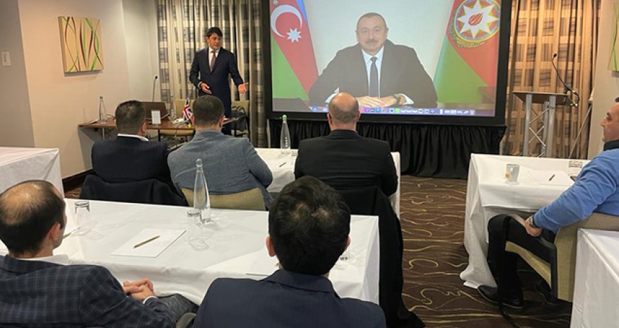 Mançesterdə Azərbaycan icması ilə görüş keçirildi - Fotolar