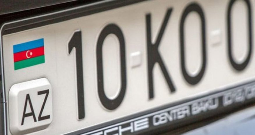 Bakıda 100 minə maşın nömrəsi satılır (FOTO)