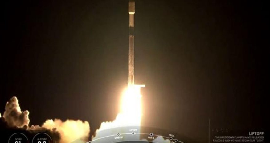 “SpaceX” kosmosa daha 52 peyk göndərdi - Video