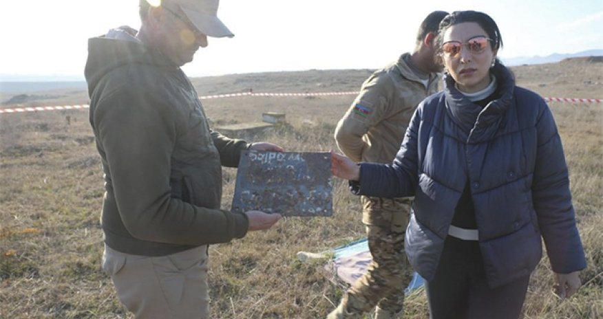 Ombudsmanın ermənilərin dağıtdığı məzarlarla bağlı missiyasından - Fotolar