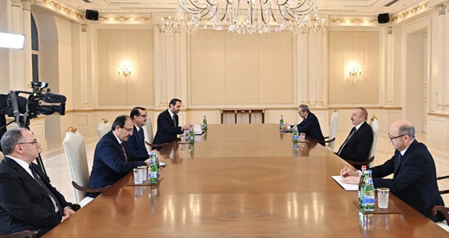 İlham Əliyev görüşlər keçirdi - Foto