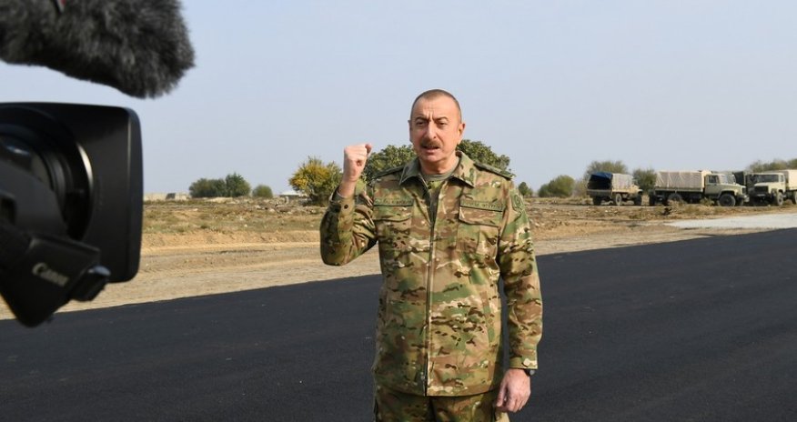 President Aliyev speaks of importance of inaugurating military unit in liberated Hadrut