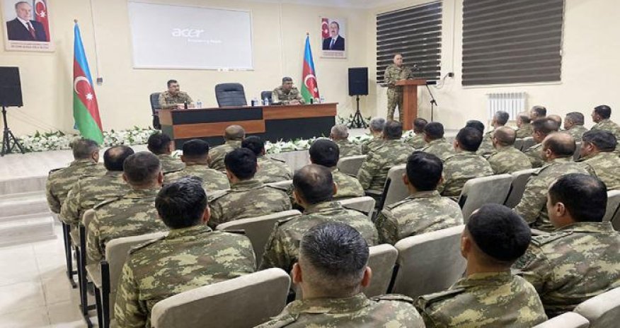 Laçındakı hərbi hissələrin döyüş hazırlığı yoxlanıldı