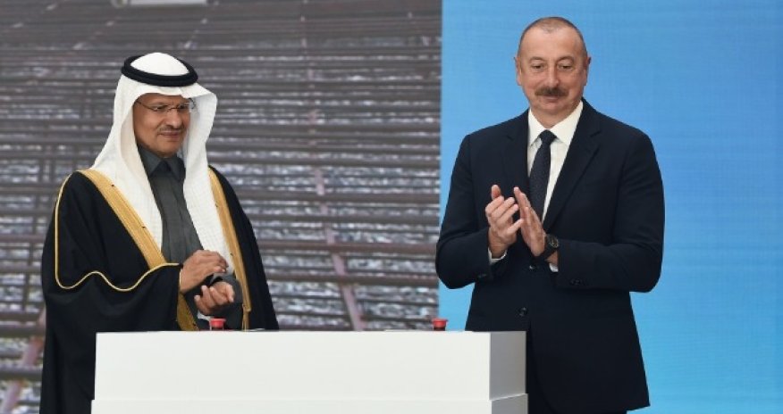 Prezident Külək Elektrik Stansiyasının təməlini qoydu - Foto - Yenilənib