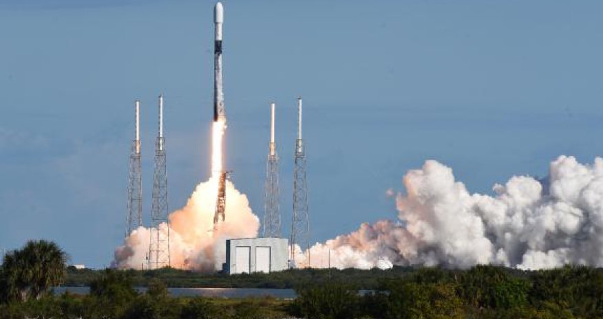 Türkiyənin ilk mini peykinin kosmosa buraxılma anı - Video