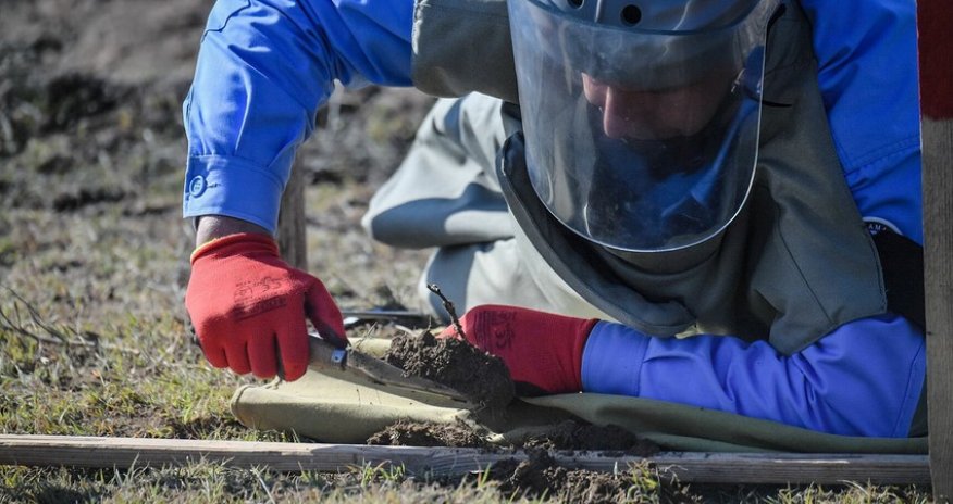 15 mines detected in Azerbaijan's liberated areas