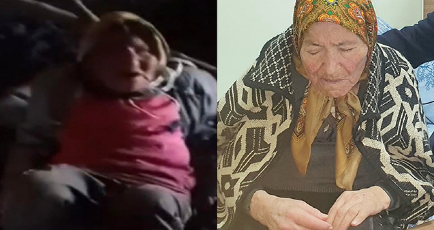 Ötən il zəncirlənən yaşlı qadının yeni - Fotosu